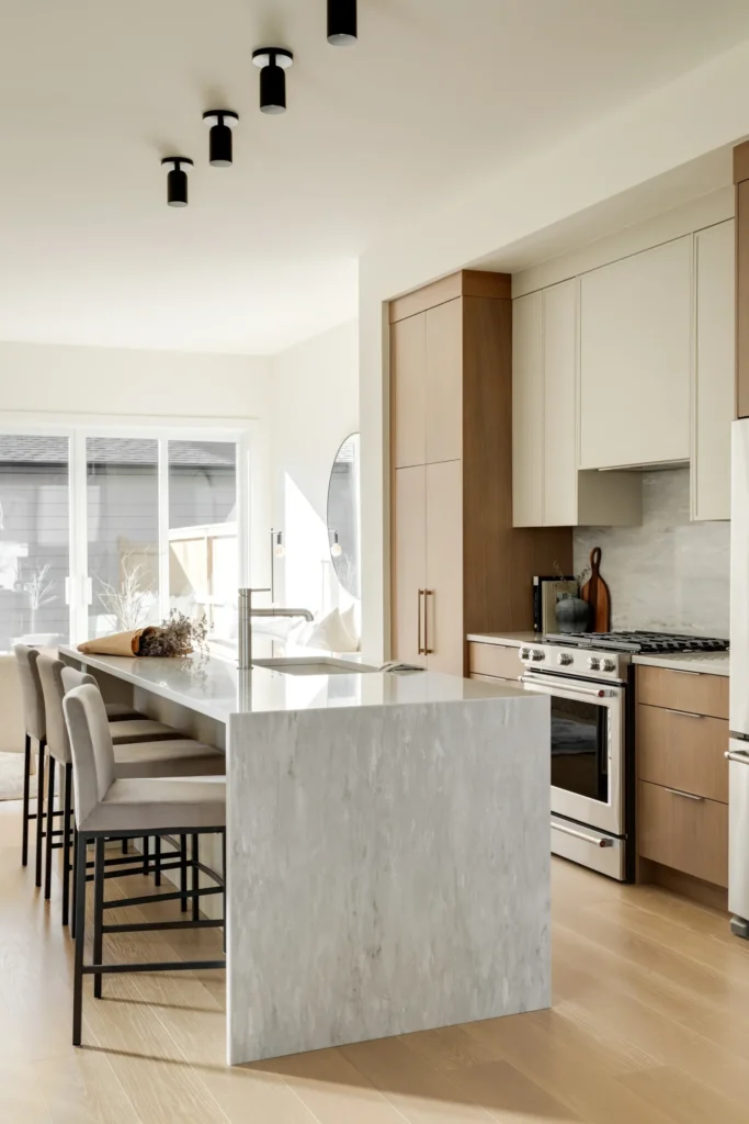 cuisine Le Blanc en Quartz