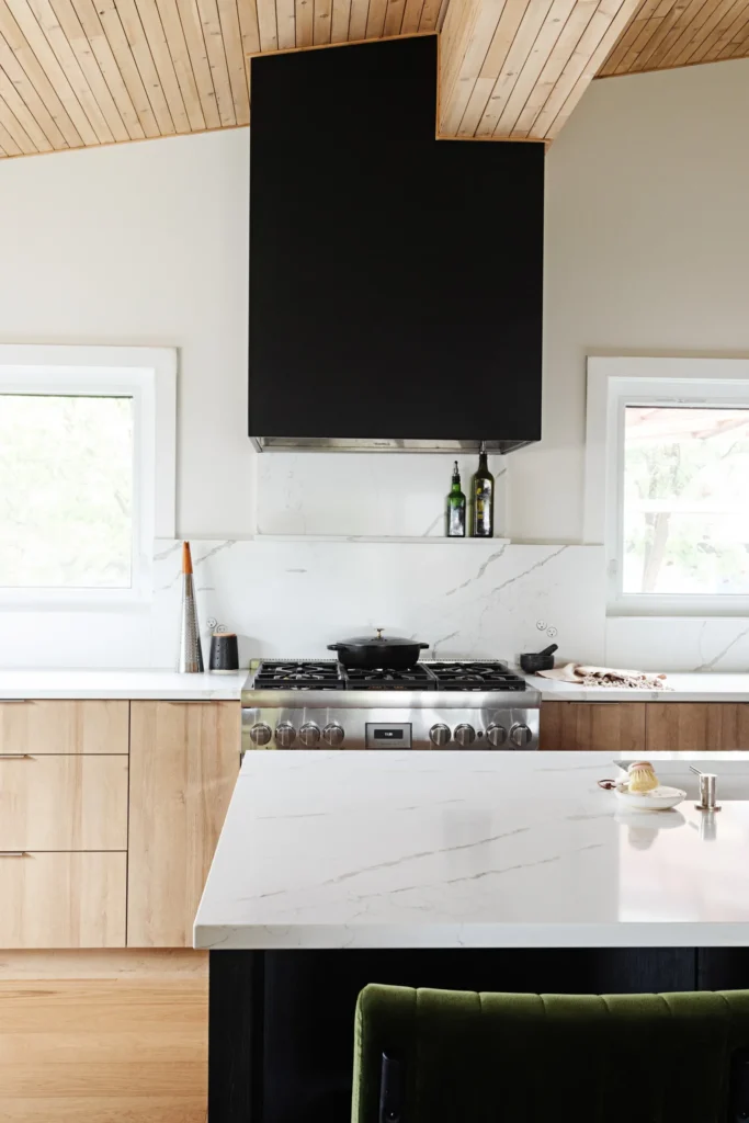 Cuisine Calacatta Extra en Quartz