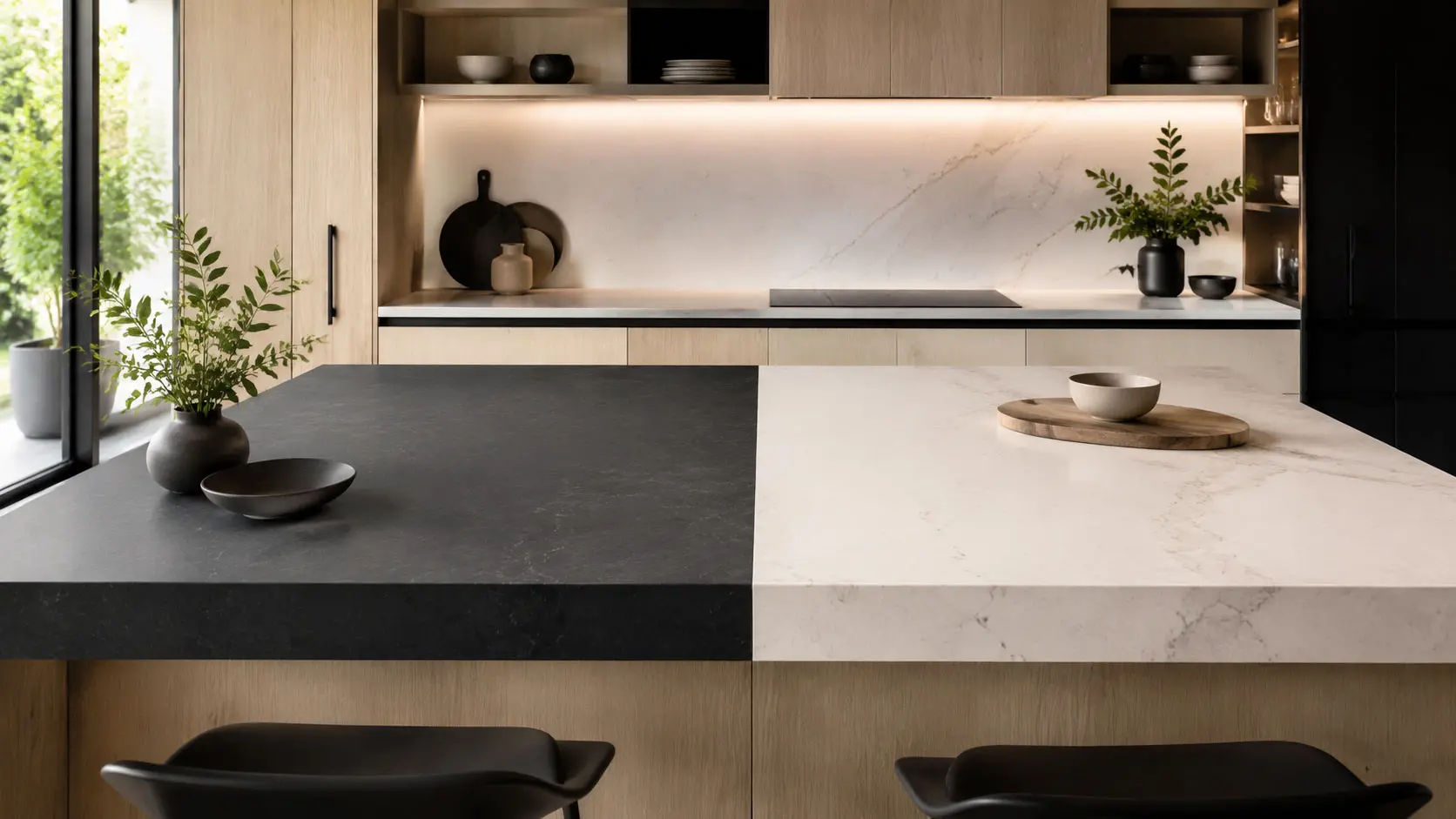 Comptoir en dekton ou quartz